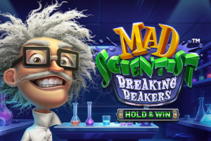 Mad Scientist Breaking Beakers