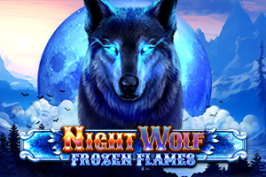 Night Wolf Frozen Flames